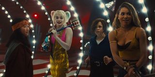 Ella Joy Basco, Margot Robbie, Rosie Perez, and Jurnee Smollett-Bell in Birds of Prey