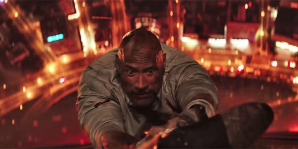 dwayne Johnson challenges in Skyscraper