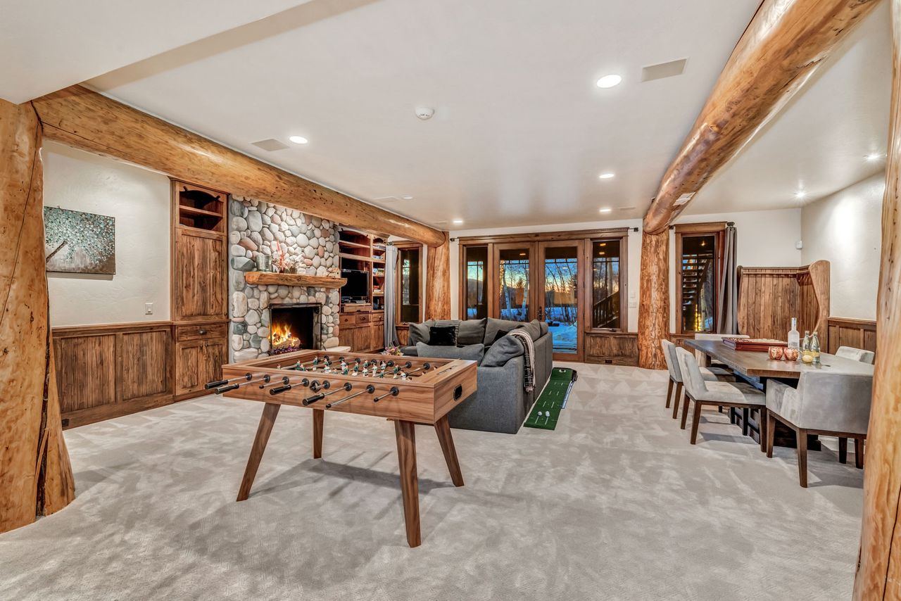 Images of a home for sale in Steamboat Springs, Colorado.