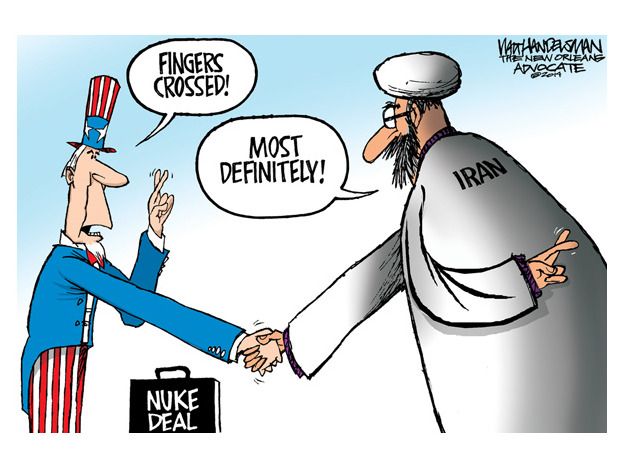 Political cartoon Iran nuclear deal | The Week