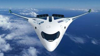 Airbus Blended-Wing Body (BWB) ZEROe concept aircraft