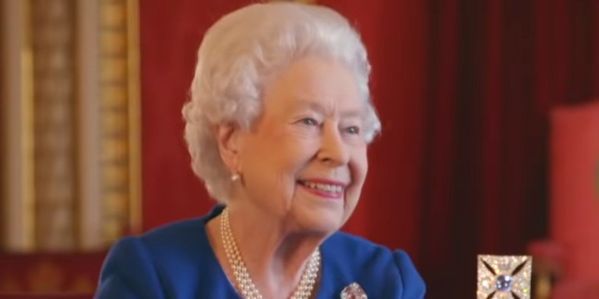 Queen Elizabeth II during interview