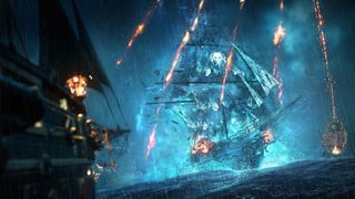 Skull and Bones image - pirate ships in battle