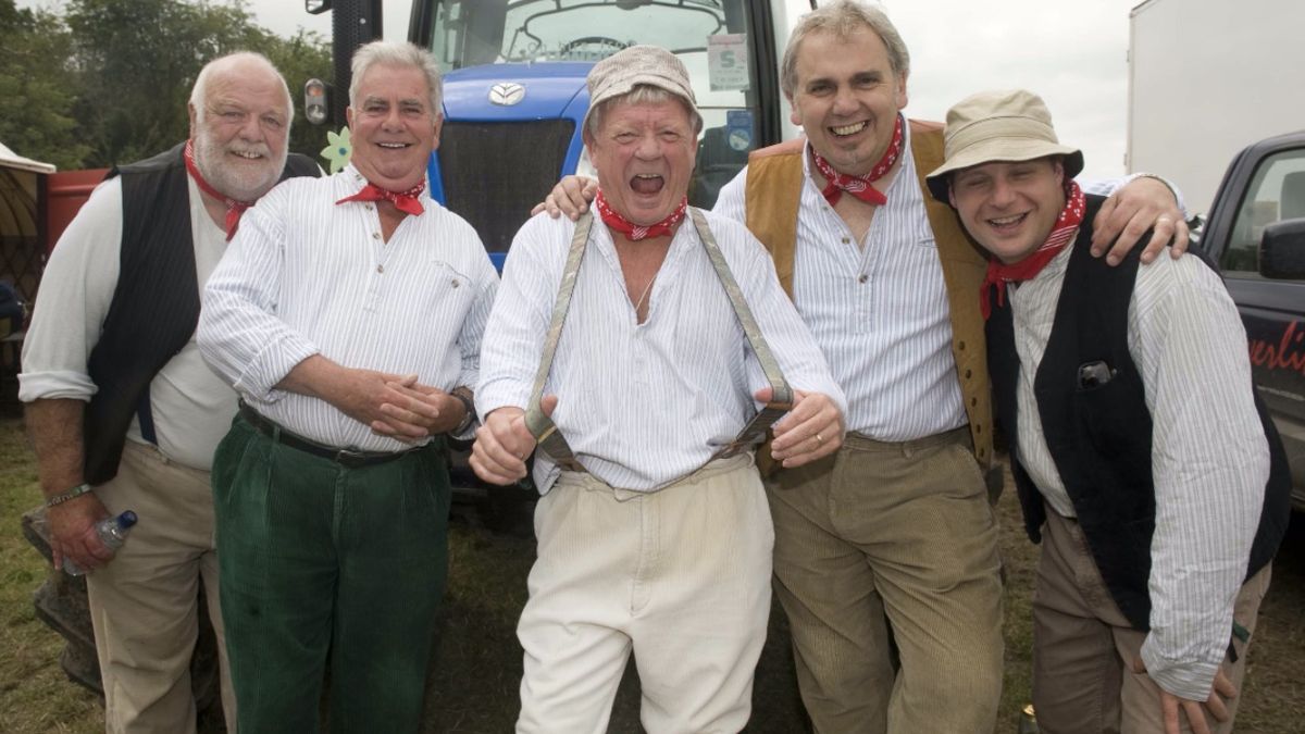 The Wurzels&#039; John Morgan [left] has passed away 