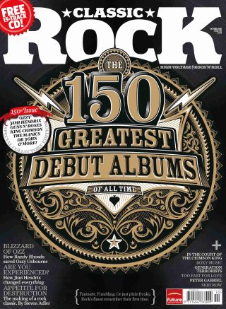 The cover of Classic Rock issue 150