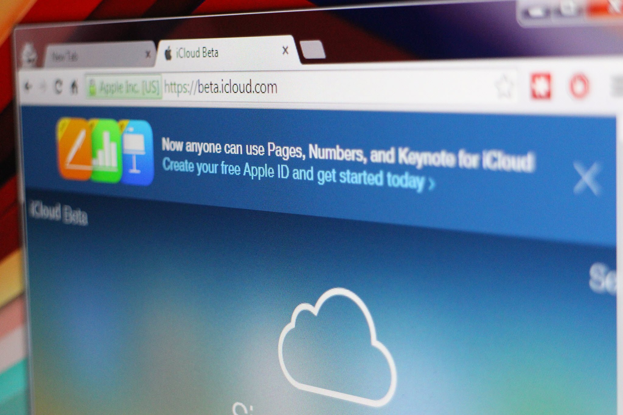 iCloud beta