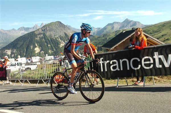 Dan Martin (Garmin-Sharp) helped to set the early pace