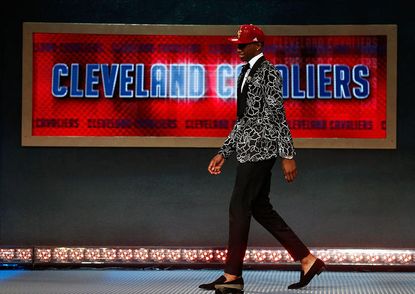 The Cleveland Cavaliers accidentally introduced Andrew Wiggins at a presser as 'Mitchell'