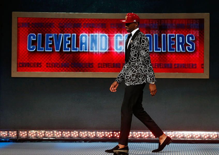 The Cleveland Cavaliers accidentally introduced Andrew Wiggins at a presser as &amp;#039;Mitchell&amp;#039;