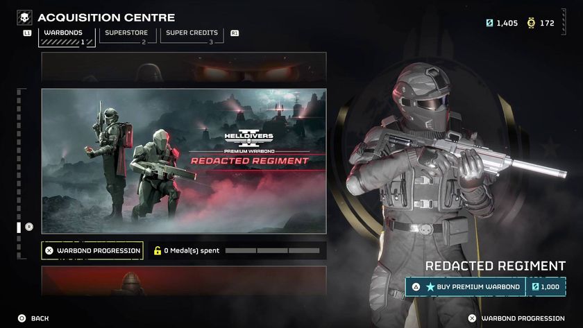 Helldivers 2 Redacted Regiment Warbond in store
