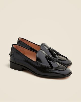 Maison Tassel Loafers in Patent Leather