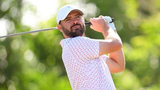 Wesley Bryan takes a shot at the Butterfield Bermuda Championship