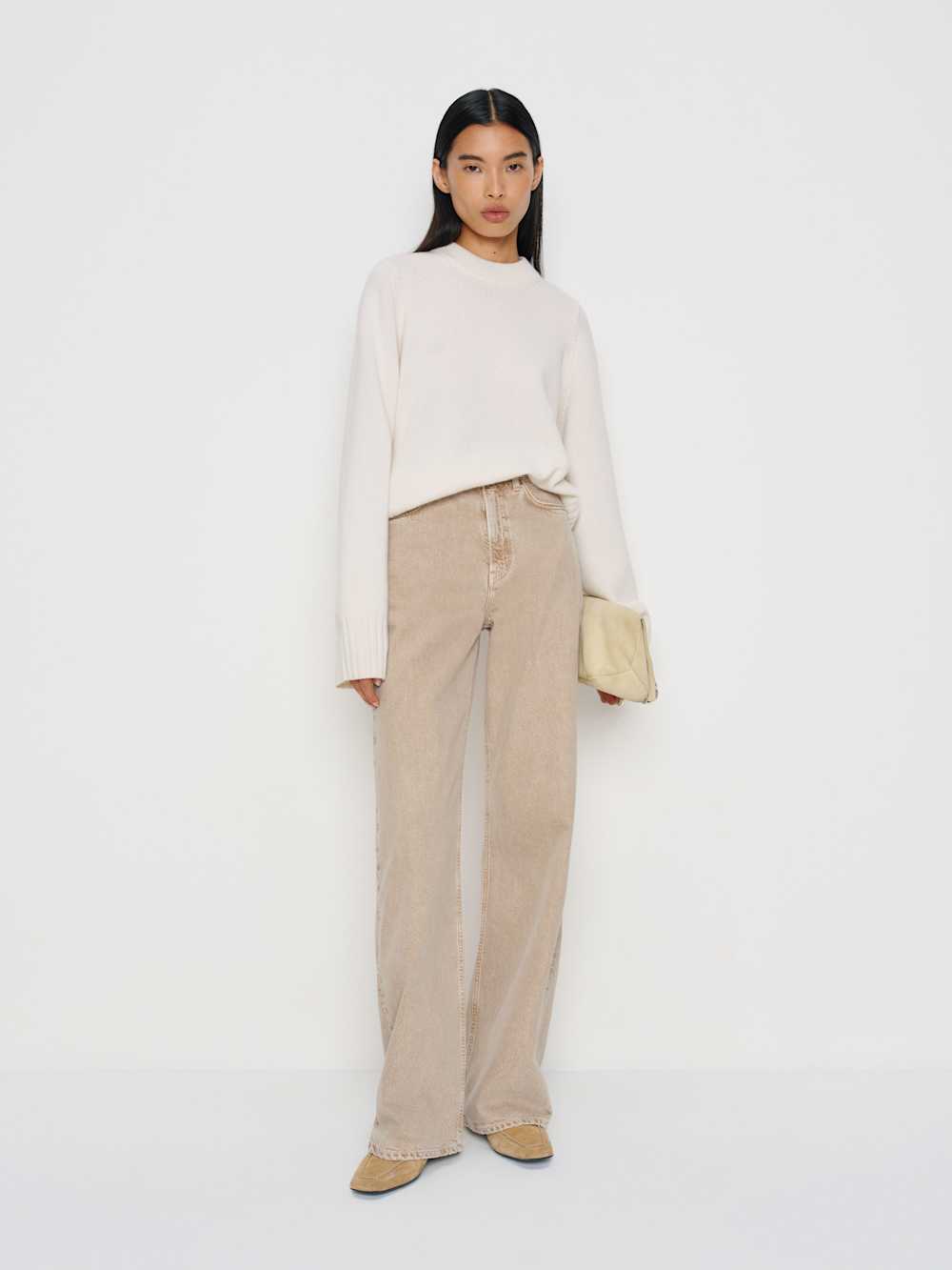 Cary High Rise Slouchy Wide Leg Jeans