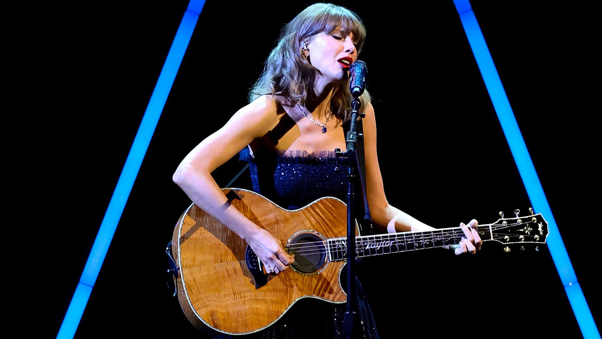 Taylor Swift performs onstage during the Academy Museum 6th Annual Gala in Partnership with Rolex at Academy Museum of Motion Pictures on October 17, 2026 in Los Angeles, California.
