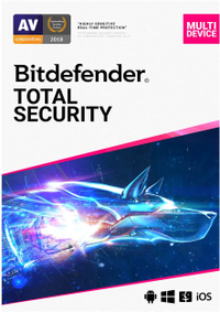 Save up to 60% off Bitdefender Total Security antivirus