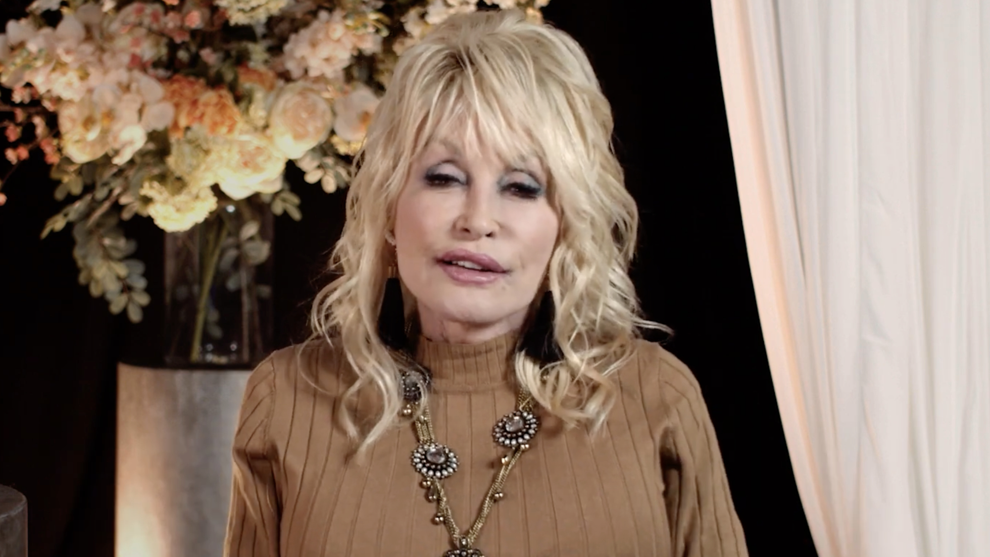 Dolly Parton is interviewed by Apple Music.