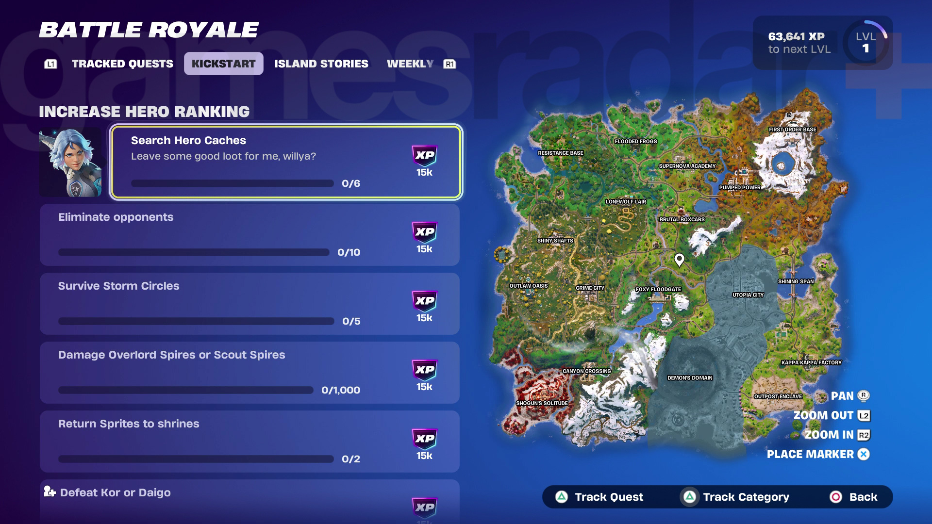 Fortnite Kickstart Quests Chapter 6 Season 3