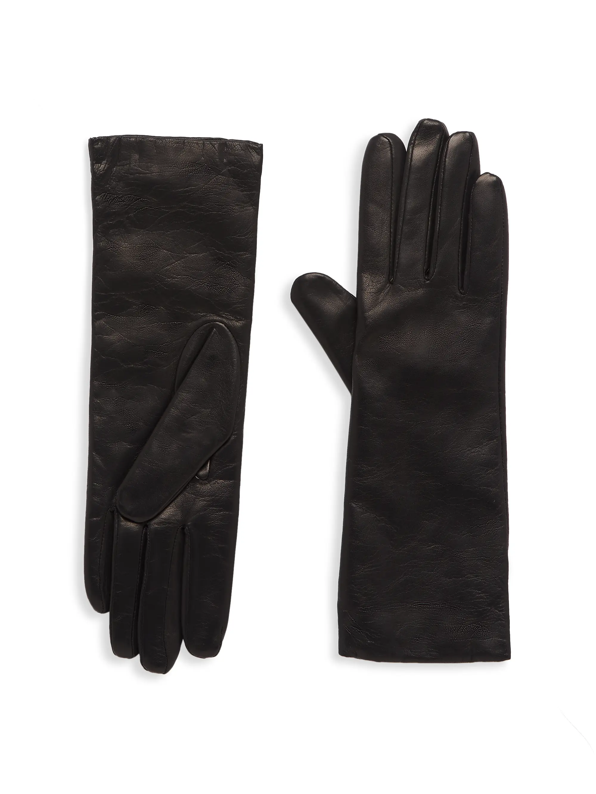 Collection Cashmere-Lined Leather Gloves