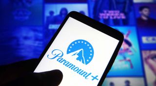 Paramount Plus on cellphone screen