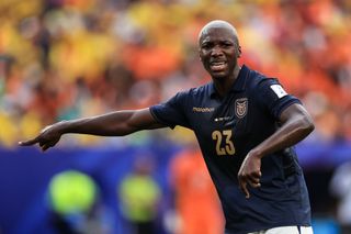 Ecuador midfielder Moises Caicedo