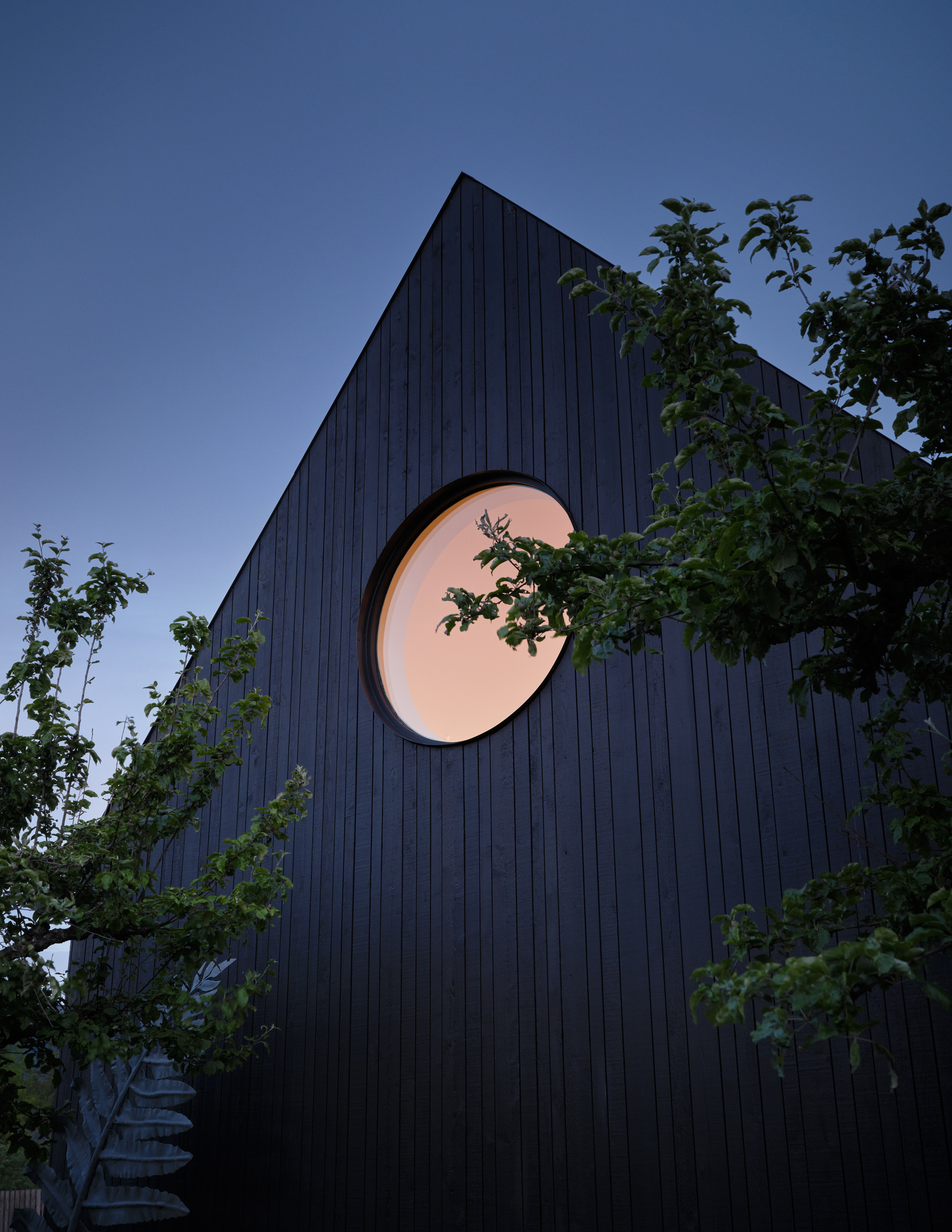 The 'eagle's eye' window is located in the artist's studio