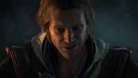 Closeup of Edward Kenway from Assassin's Creed Black Flag Resynced cinematic