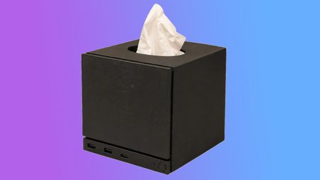 A 3D Printed replica Steam Machine tissue box created by Boyso @ MakerWorld.