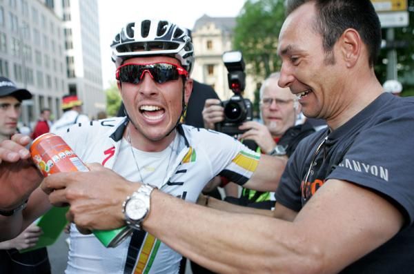 John Degenkolb (HTC-Highroad) and Erik Zabel