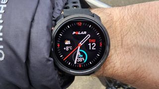 Polar Vantage M3 smartwatch worn on wrist