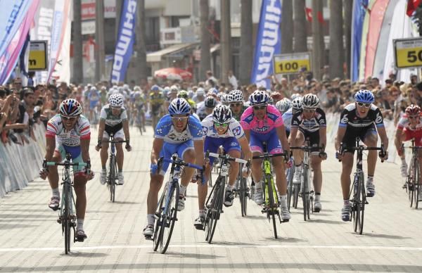 Manuel Belletti (Colnago-CSF Inox) wins the sprint