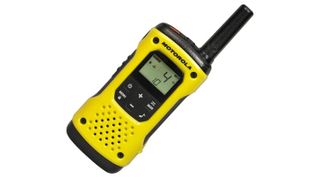 Product shot of the Motorola T92, one of the best walkie talkies
