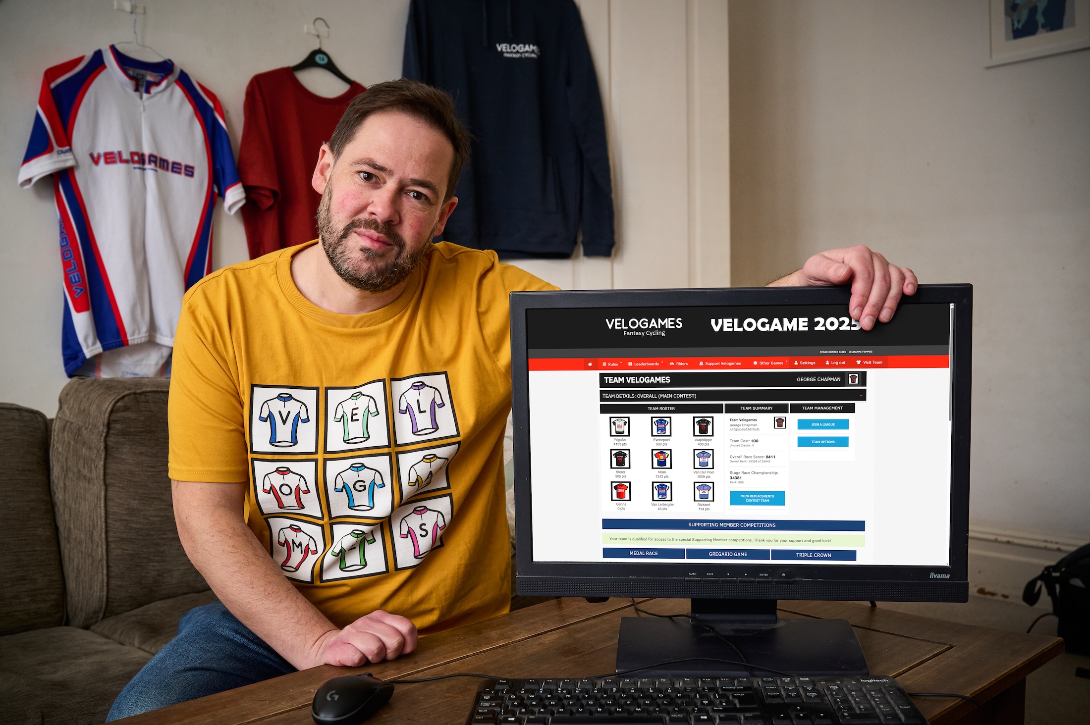 George Chapman Velogames creator