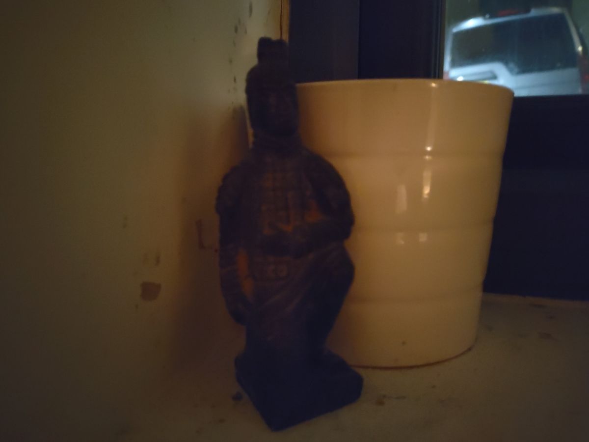 A low light shot using the Night Mode