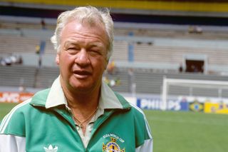 Northern Ireland manager Billy Bingham pictured at the 1986 World Cup in Mexico