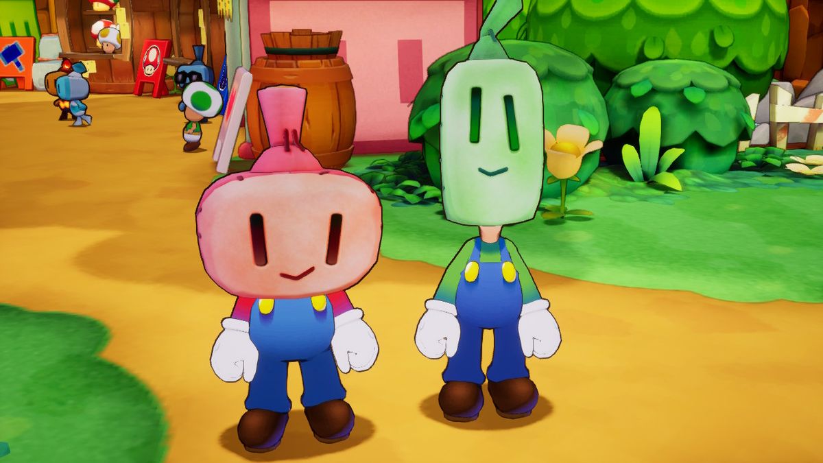 In-game screenshot from Mario &amp; Luigi: Brothership