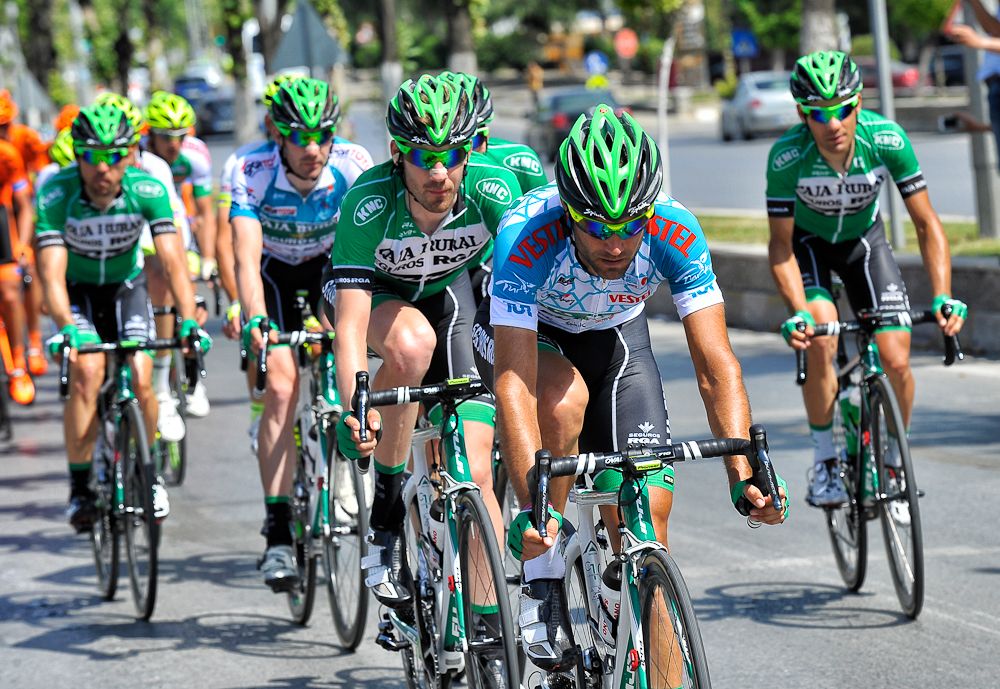 Caja Rural on the front during the final stage in Turkey.