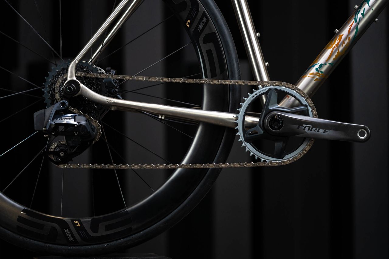 Isen full titanium bike
