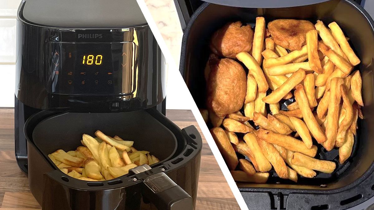 Philips Air Fryer multiple batches fries comparison