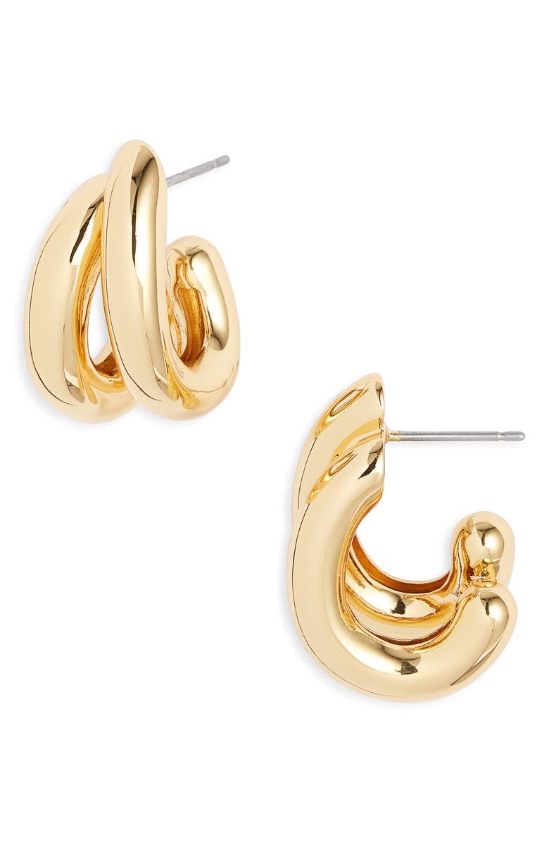 Florence Double Hoop Earrings