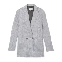 Check Irish Linen Suit Blazer, was £180 now £126 | Jigsaw