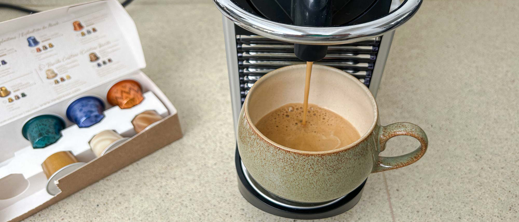 We review the Nespresso Pixie - Pod coffee for the masses
