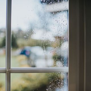 window with condensation