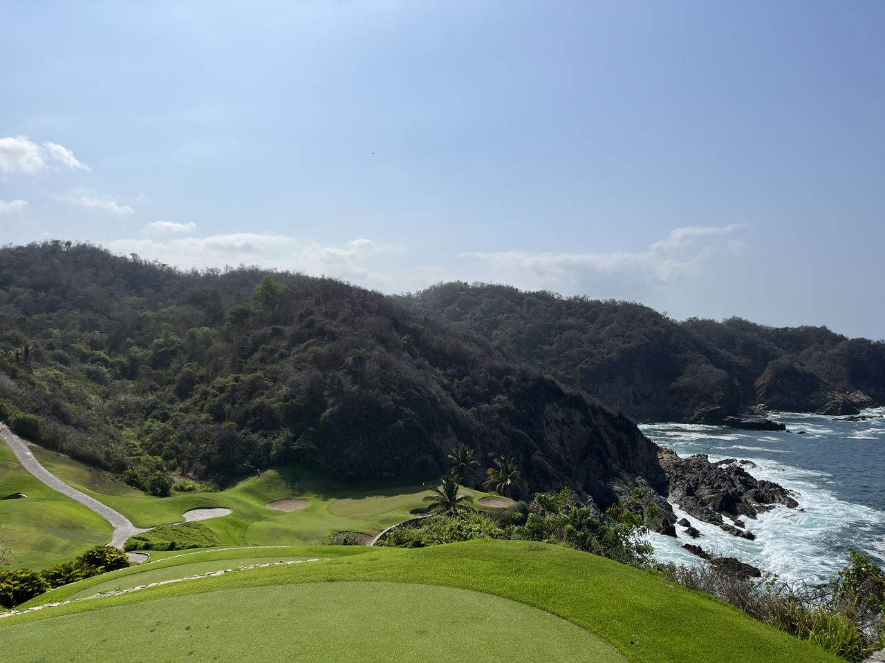 View from the 9th tee box
