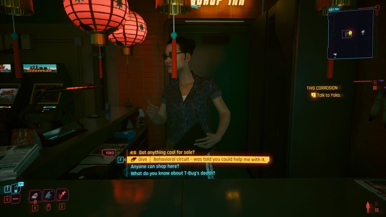 Cyberpunk 2077: Phantom Liberty endings - Yoko