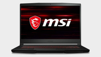 MSI GF63 THIN gaming laptop | 15.6" 1080p | i5-9300H CPU | GTX 1650 GPU | 8GB RAM | 256GB SSD | $699 at Newegg