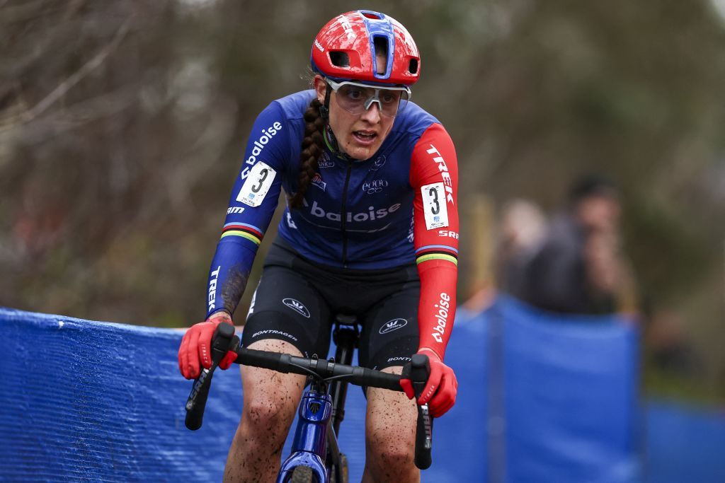 Lucinda Brand (Baloise Trek Lions) finished second in duel with Fem Van Empel at X2O Trofee Herentals