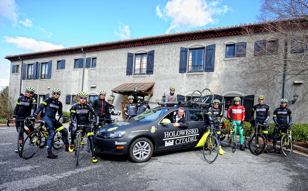 The 2016 Holowesko-Citadel p/b Hincapie Sportswear team