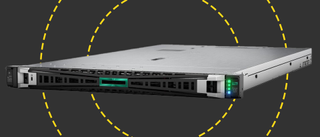 The HPE ProLiant on the ITPro background
