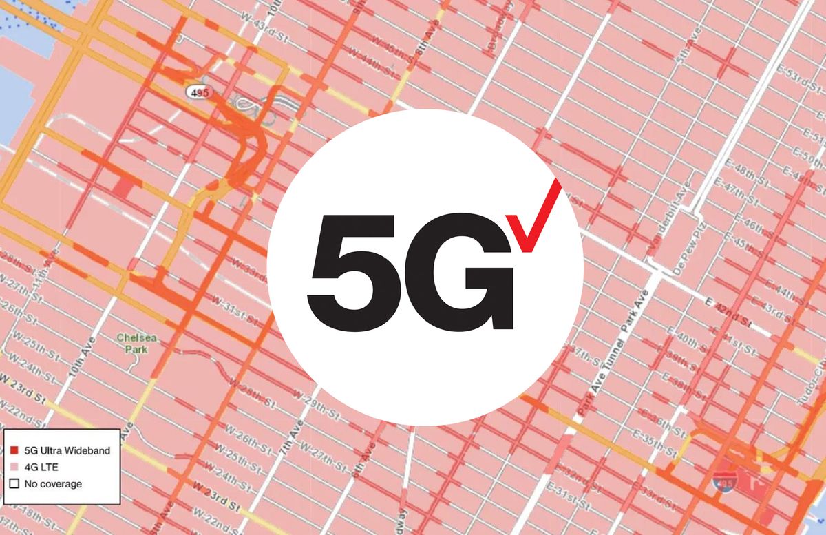 Verizon finally releases 5G coverage maps Trendradars Latest