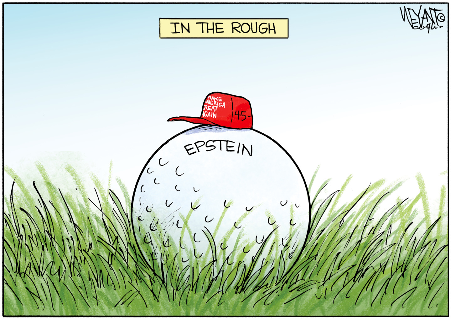 Political cartoon